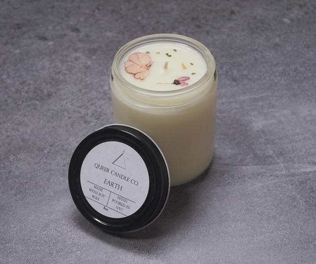 Queer Candle Co. Earthy Candle